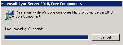 Core Components Install